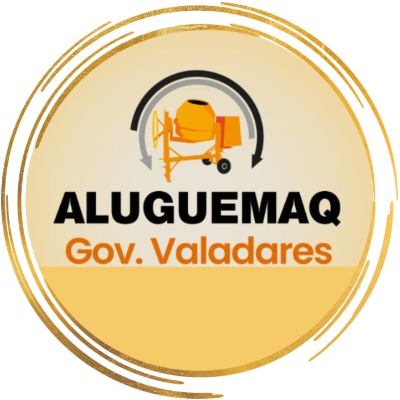 Logo Cartão Aluguemaq - Gov. Valadares