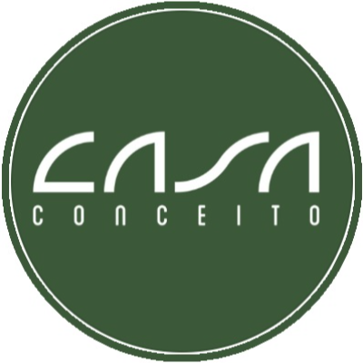 Logo Cartão CASA CONCEITO Interiores & Decoração