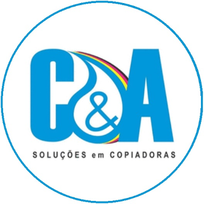 Logo Cartão C&A Soluções em Copiadoras