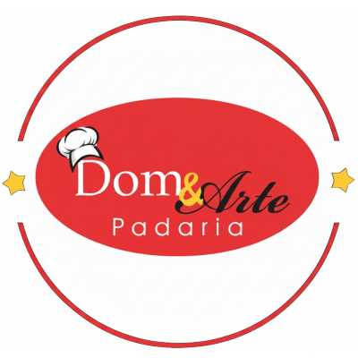 Logo Cartão Dom & Arte Padaria