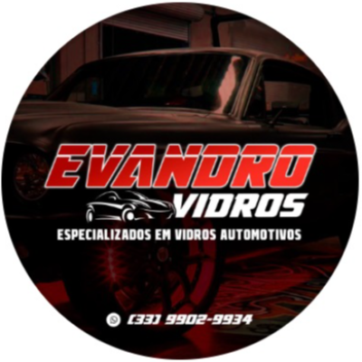 Logo Cartão EVANDRO VIDROS