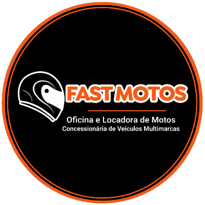 Logo Cartão Fast Motos - Oficina e Locadora de Motos