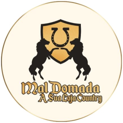 Logo Cartão Mal Domada Moda Country