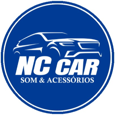 Logo Cartão NC CAR _ Som e Acessórios 