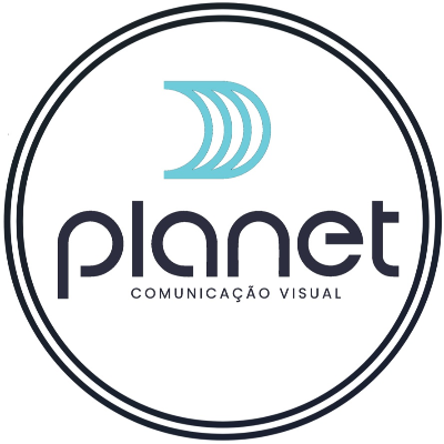 Logo Cartão Planet Comunicação Visual
