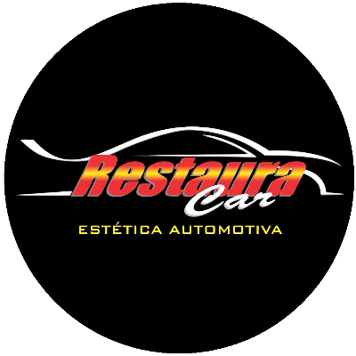 Logo Cartão  Restaura Car Estética Automotiva 