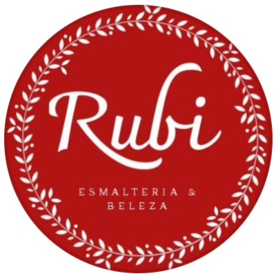 Logo Cartão Rubi Esmalteria e Beleza