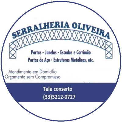Logo Cartão SERRALHERIA OLIVEIRA 