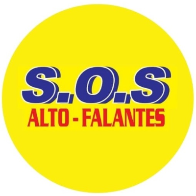 Logo Cartão S.O.S ALTO-FALANTES