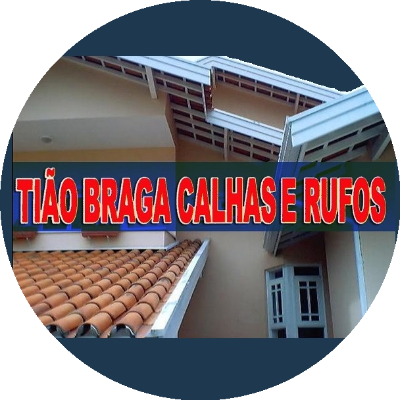 Logo Cartão TIÃO BRAGA CALHAS E RUFOS 